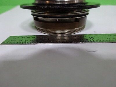 MICROSCOPE PART ANTIQUE DIAPHRAGM IRIS OPTICS UNKNOWN MAKER AS IS B#AI-06