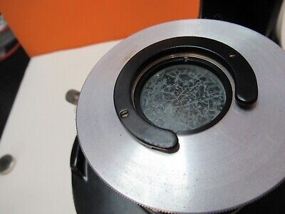 BAUSCH LOMB POL ROTATABLE POLARIZATION STAGE TABLE for MICROSCOPE AS PIC 17-B-10