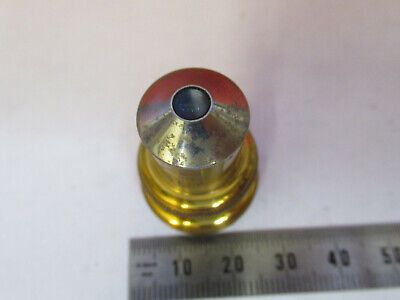 ANTIQUE BRASS SPENCER OBJECTIVE 16mm LENS MICROSCOPE PART AS PICTURED &F6-B-120