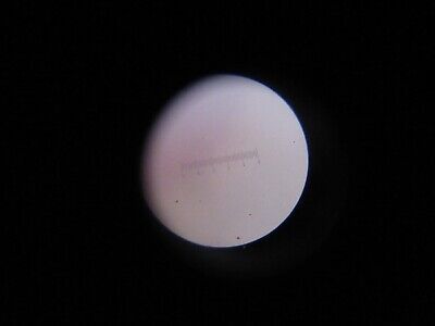 ANTIQUE BAUSCH LOMB EYEPIECE 7.5X MICROMETER MICROSCOPE PART AS PIC #H6-A-41