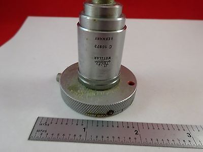 MICROSCOPE PART OBJECTIVE LEITZ PHACO PL 160X OPTICS AS IS BIN#K8-B-10