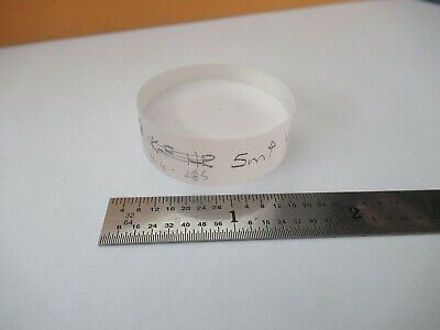 OPTICAL FUSED SILICA 2" DIAMETER UV 266nm LASER OPTICS AS PICTURED &F5-A-06