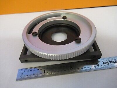 LEITZ ORTHOPLAN IRIS DIAPHRAGM ASSEMBLY MICROSCOPE PART AS PICTURED &11-B-99