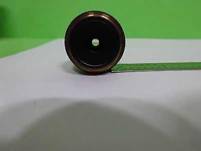 MICROSCOPE PART OBJECTIVE MPLAN 100X OLYMPUS JAPAN OPTICS BIN#K1-M-15