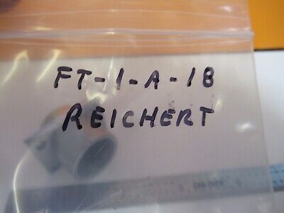 REICHERT AUSTRIA BRASS MOUNTED LENS MICROSCOPE PART AS PICTURED &FT-1-A-18