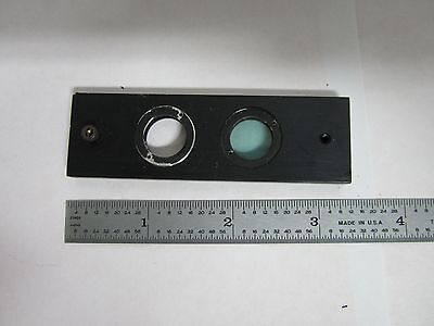 MICROSCOPE PART SLIDE INFRARED VISIBLE VIS IR OPTICS AS IS BIN#K5-30