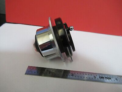 LEITZ WETZLAR CONDENSER + IRIS OPTICS MICROSCOPE PART AS PICTURED &B1-A-69