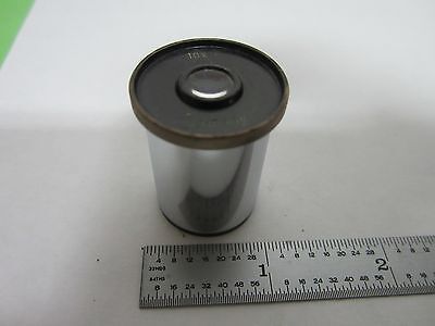 MICROSCOPE PART EYEPIECE WOLFE WETZLAR GERMANY 10X OPTICS  AS IS BIN#Q8-71