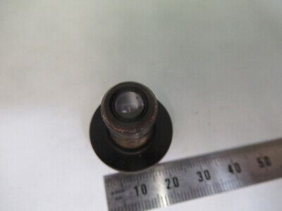 ANTIQUE CARL ZEISS GERMANY "A" OBJECTIVE MICROSCOPE PART AS PICTURED &Z1-A-32