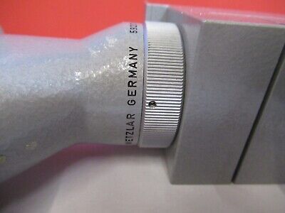 LEITZ GERMANY HEAD 592617 MEASURING TOOLMAKER MICROSCOPE PART AS PIC &A9-A-109