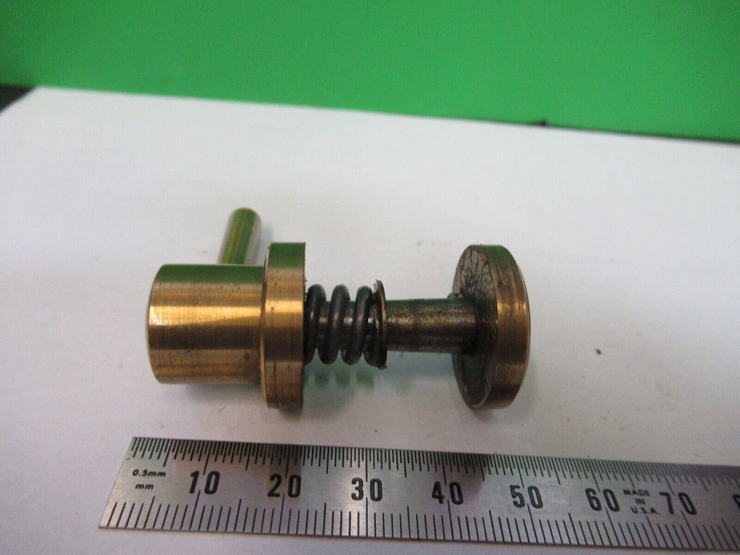 ANTIQUE SEIBERT BRASS FRAME LIMB ADJUST MICROSCOPE PART AS PICTURED #R1-B-32