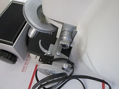 VINTAGE REICHERT AUSTRIA VERY RARE OPTICAL MICROSCOPE COLLECTABLE OPTICS BIN#LOB