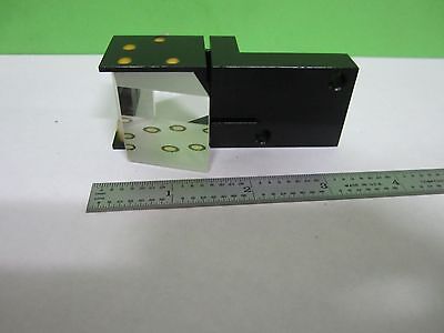 MICROSCOPE PART LEITZ GERMANY MOUNTED PRISM OPTICS AS IS BIN#S6-41