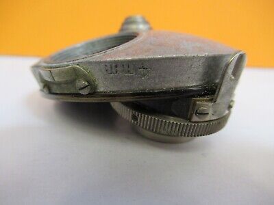 ANTIQUE UNKNOWN NOSEPIECE MICROSCOPE PART AS PICTURED &7B-B-38