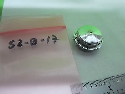 MICROSCOPE PART OBJECTIVE  REICHERT AUSTRIA 38 ?? OPTICS AS IS BIN#S2-B-17