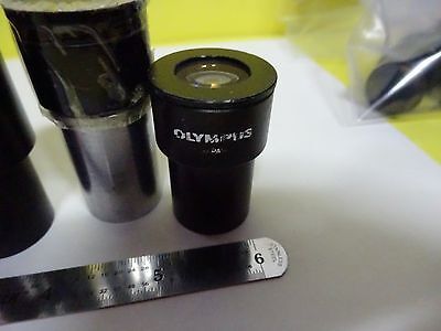 FOR PARTS MICROSCOPE PART EYEPIECES OPTICS AS IS BIN#X2-40