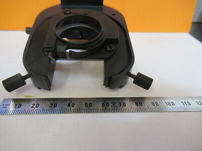 LEICA DMRB CONDENSER HOLDER PIECE GERMANY MICROSCOPE PART AS PICTURED R7-A-45