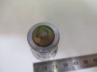 VINTAGE OBJECTIVE BAUSCH LOMB 97X OPTICS MICROSCOPE PART AS PICTURED &A9-B-19