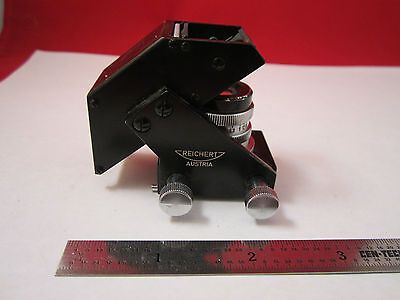 MICROSCOPE OPTICAL PART REICHERT AUSTRIA + OBJECTIVE ITALY OPTICS  BIN#PMEL