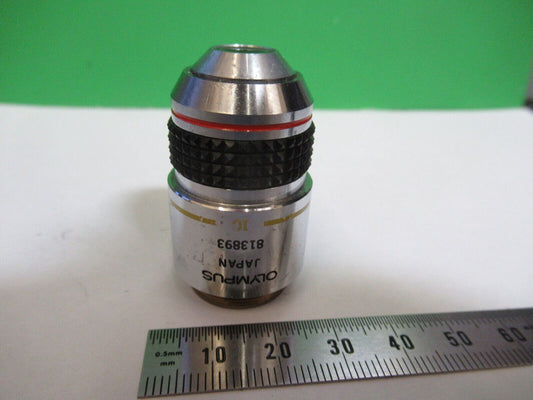 OLYMPUS JAPAN OBJECTIVE 10X /160 PHASE LENS MICROSCOPE PART AS PICTURED P2-B-18