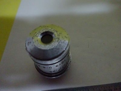 MICROSCOPE PART OBJECTIVE AO AMERICAN 10X PLAN ACHRO OPTICS AS IS BIN#X1-59