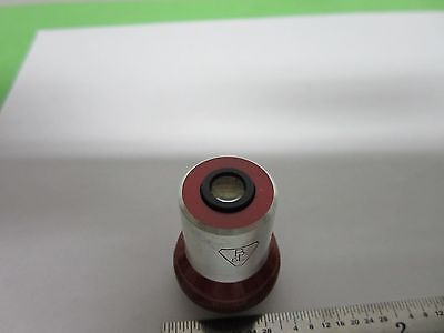 OPTICAL MICROSCOPE 10X OBJECTIVE BAUSCH LOMB B&L OPTICS AS IS BIN#3C-1-C