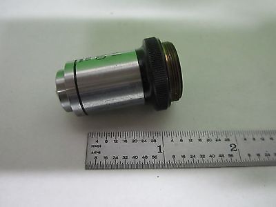 MICROSCOPE PART OLYMPUS JAPAN OBJECTIVE HI 100X OPTICS AS PICTURED BIN#T4-24