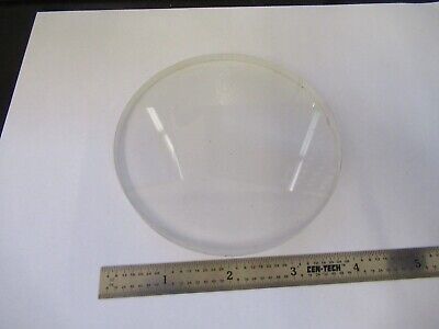 OPTICAL FLAT DIFFUSER LARGE GLASS POLISH DULL SIDE OPTICS AS PICTURED &W8-A-44