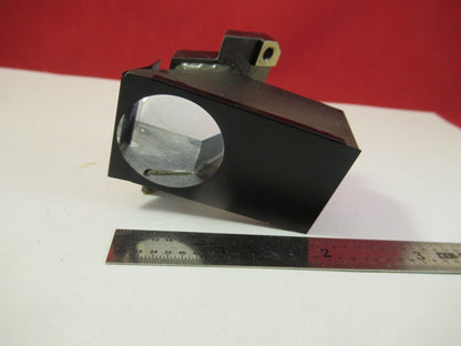 OLYMPUS JAPAN GLASS PRISM HEAD OPTICS MICROSCOPE PART AS PICTURED &FT-5-189