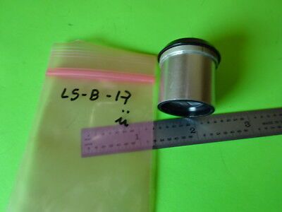 MICROSCOPE PART OPTICAL EYEPIECE OCULAR BAUSCH LOMB 12.5X OPTICS AS IS #L5-B-17