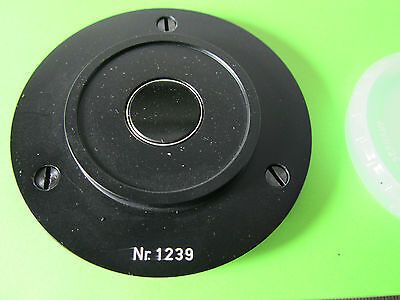 MICROSCOPE LEITZ WETZLAR GERMANY STANDARD FILTER NG1 OPTICS BIN#A9-36