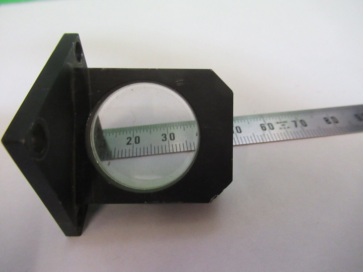 OPTICAL MOUNTED LENS LASER OPTICS AS PICTURED &Q4-A-32