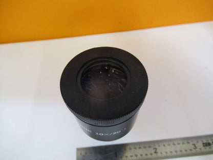 OLYMPUS JAPAN EYEPIECE WHK 10X/20 L OPTICS MICROSCOPE PART AS PICTURED &Q6-A-104