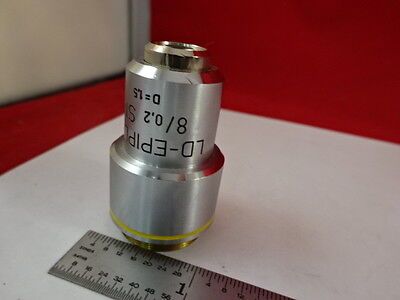 MICROSCOPE PART CARL ZEISS LD EPIPLAN SM  OBJECTIVE 8X OPTICS AS IS #AM-18