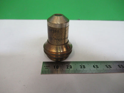 ANTIQUE BRASS BAUSCH LOMB  OBJECTIVE 10X MICROSCOPE PART AS PICTURED Z5-A-43