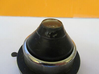 ANTIQUE SPENCER AO CONDENSER + IRIS OPTICS MICROSCOPE PART AS PICTURED P4-A-77