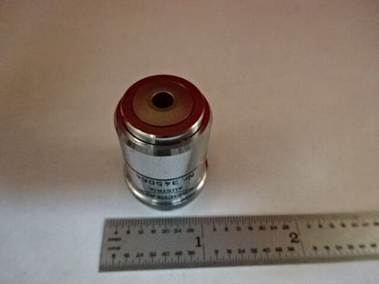 MICROSCOPE PART OBJECTIVE REICHERT AUSTRIA 10X OPTICS AS IS #37-A-06