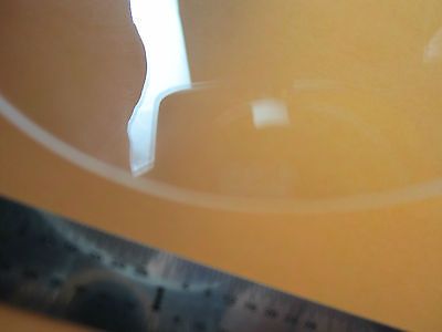 OPTICAL THICK SAPPHIRE WAFER Y-CUT LASER OPTICS [chipped on edge] BIN#6V-45