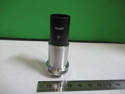 EPOI JAPAN LWD 4X OBJECTIVE LENS OPTICS MICROSCOPE PART AS PICTURED &R9-A-28