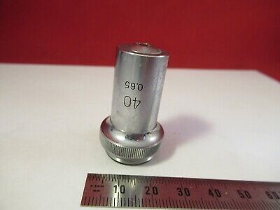 KYOWA TOKYO 40X OBJECTIVE MICROSCOPE PART OPTICS AS PICTURED &9-A-91