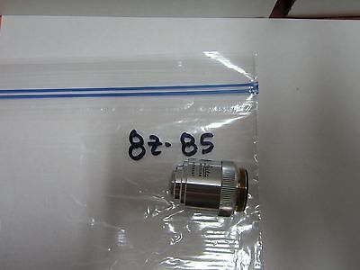 MICROSCOPE OPTICAL PART OBJECTIVE LEITZ GERMANY 50X INFINITY OPTICS BIN#8Z-85