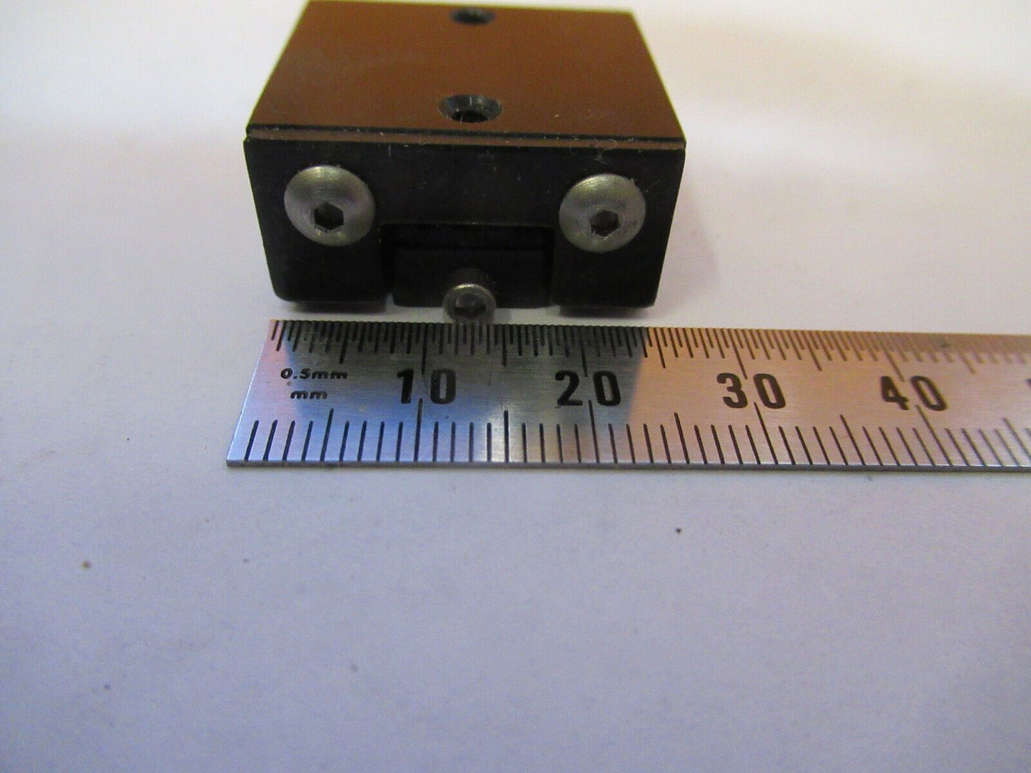 DCI MINI LINEAR POSITIONING SLIDE BEARING MICROSCOPE PART AS PICTURED #1E-FT-56