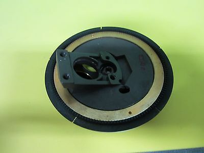 MICROSCOPE PART NOSEPIECE ERGOLUX LEITZ GERMANY AS IS  BIN#E5-04