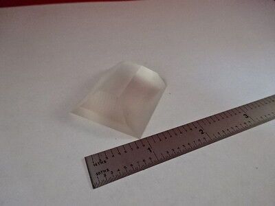 TRUNCATED PLASTIC PREFORM for MIRROR OPTICAL LASER OPTICS AS IS &81-A-59