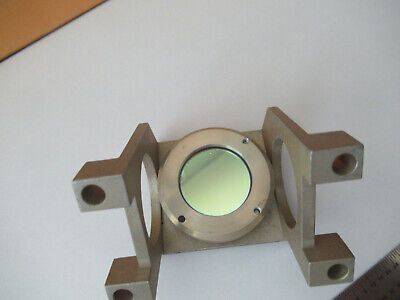 OPTICAL IR INFRARED MOUNTED MIRROR MIL SPEC OPTICS AS PICTURED &F2-A-241