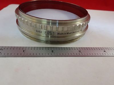 CARL ZEISS 3252 GERMANY LENS MICROSCOPE PART &52-A-09