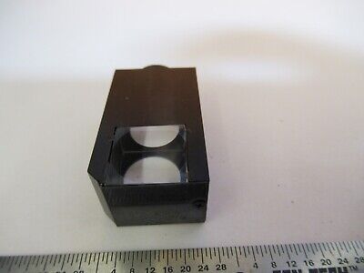 OLYMPUS MOUNTED GLASS PRISM OPTICS MICROSCOPE PART AS PICTURED &A3-B-18