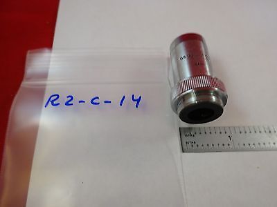 MICROSCOPE PART OBJECTIVE L32X LEITZ GERMANY OPTICS AS IS BIN#R2-C-14