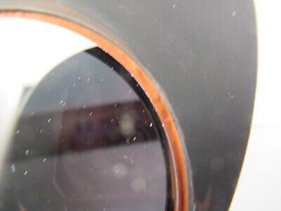 LARGE MIL SPEC OPTICAL RANGEFINDER FILTER ASSEMBLY OPTICS AS PICTURED &9-FT-39B