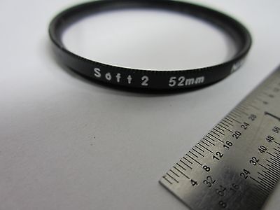 MICROSCOPE PART NIKON SOFT 2 52 mm FILTER ?? LENS OPTICS BIN#F6-18